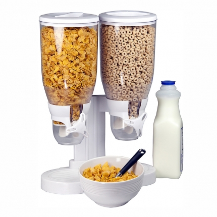 Dispensador Doble de Cereales